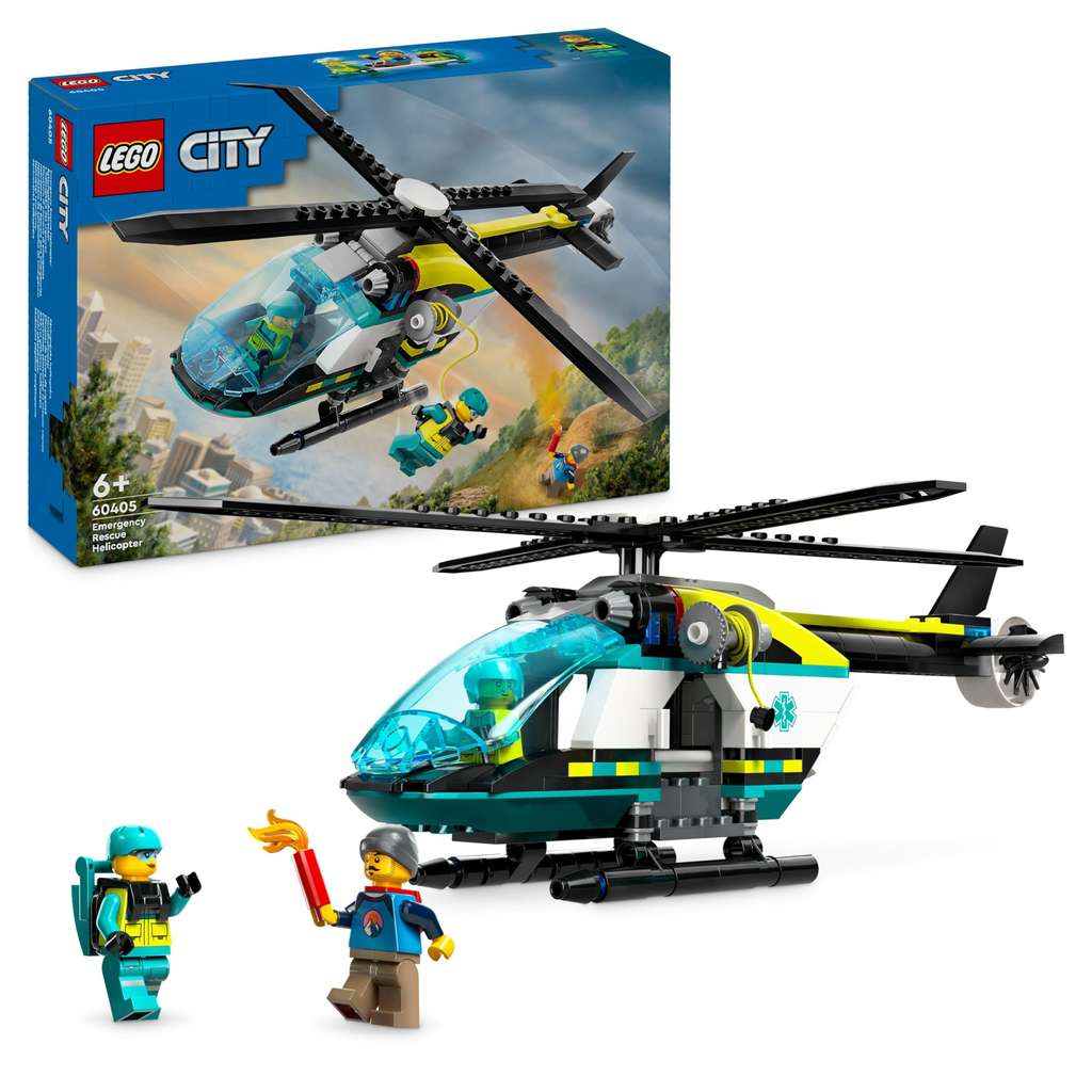 LEGO 60405 City Emergency Rescue Helicopter