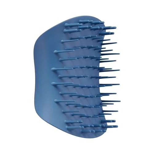 Tangle Teezer | The Scalp Exfoliator & Massager | Perfect for Hair Treatment & Scalp Detox - Coastal Blue / Black