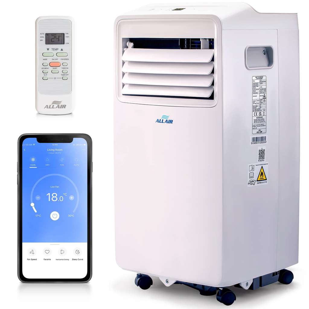 ALLAIR Portable Air Conditioner 3-IN-1 8000 BTU with voucher. Sold & dispatched by NETTA Direct