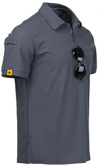 ZITY Men's Polo Shirt Short Sleeve Sports Golf Tennis T-Shirt